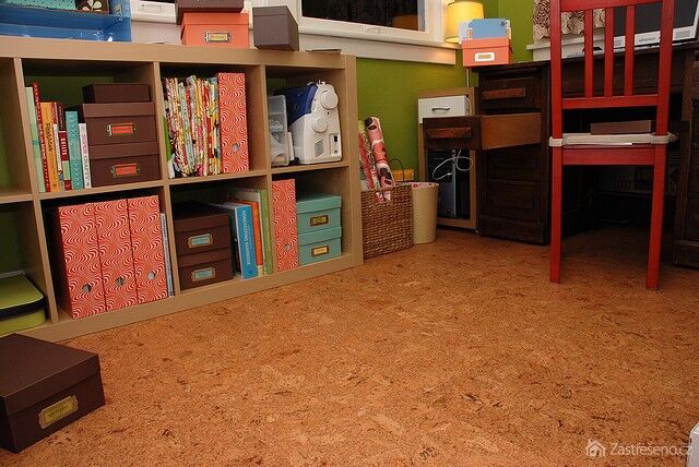 Korková podlaha je ideální volbou i do dětského pokoje, autor: supergail