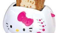 Hello Kitty: funkční toustovač pro malé hospodyňky