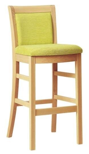 Tradiční dřevěná barová židle, autor: Anami