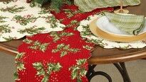 Vánoční textilní dekorace