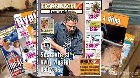 Katalogy plné akčních nabídek, autor: hornbach.cz