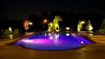 Luxusní osvětlení bazénu