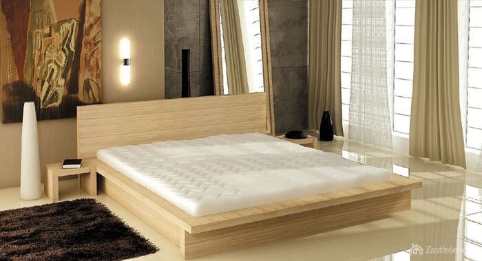 Luxusní manželská postel z ručně opracovaného dřeva, autor: Nábytek Forliving