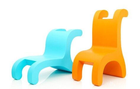 židle rozvíjející dětskou fantazii