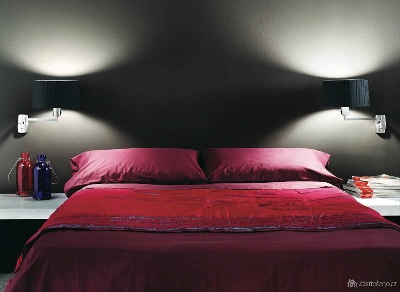 Nástěnné lampy se hodí i místo lamp stolních, autor: designprestige