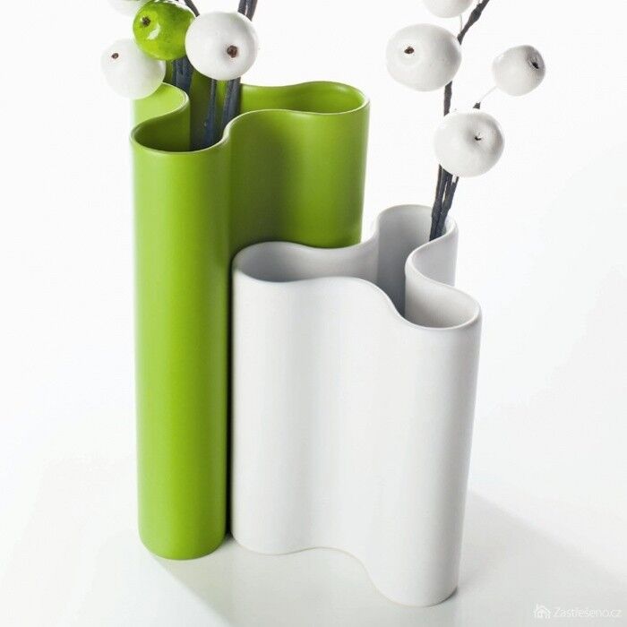 kombinace asymetrických váz v nejrůznějších barvách, autor: rimbaud