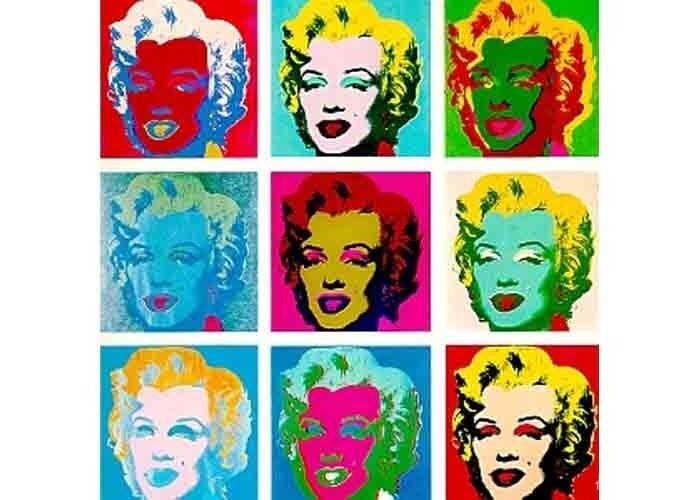 Marylin ve stylu pop art, autor: galerieofny