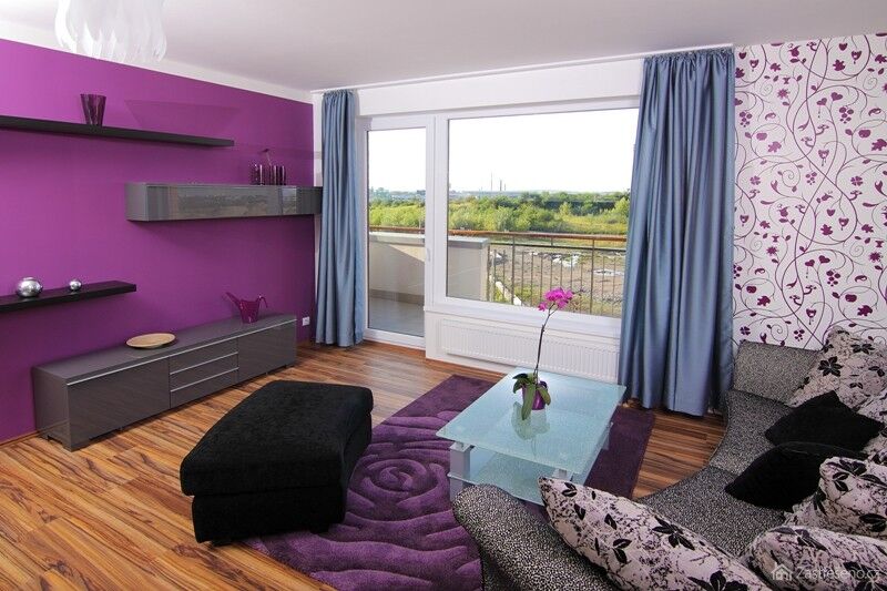 Lila garsoniéra, autor: idealnibydleni
