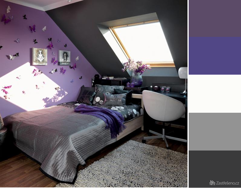 Lila i do dětského pokoje, autor: interiermagazin