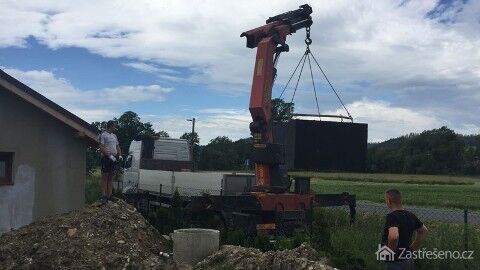 Umístění betonové jímky, foto: DobreŽumpy